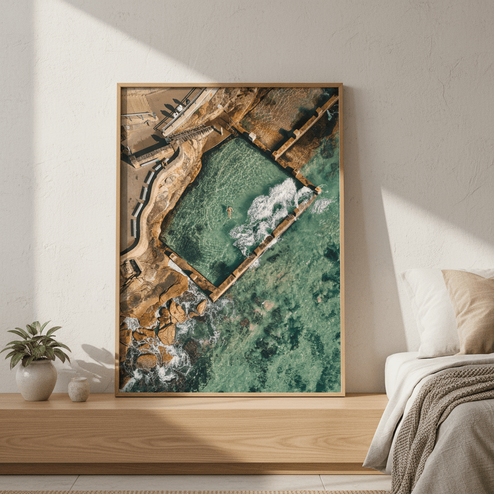 Coogee Rockpool, NSW by L10 wall - art - picture - poster