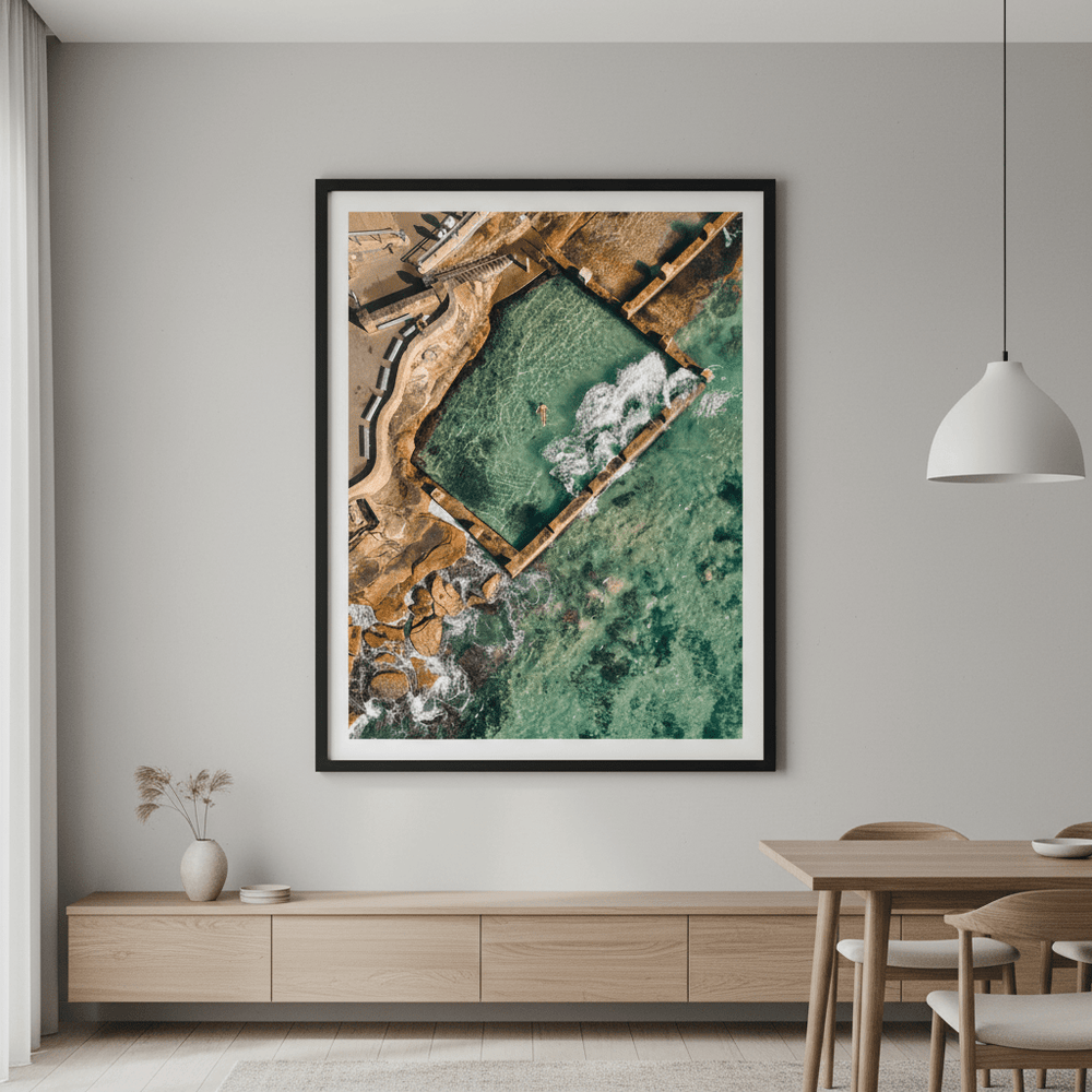 Coogee Rockpool, NSW by L10 wall - art - picture - poster