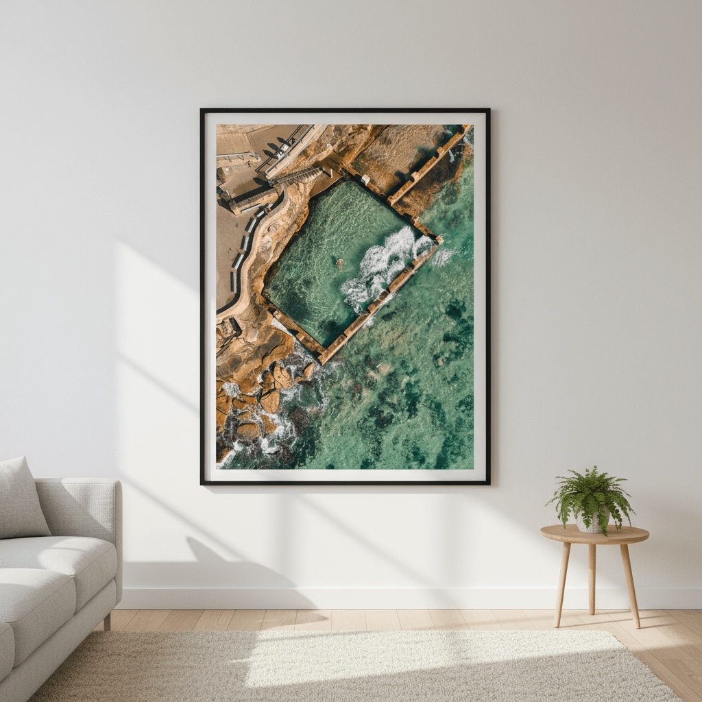 Coogee Rockpool, NSW by L10 wall - art - picture - poster