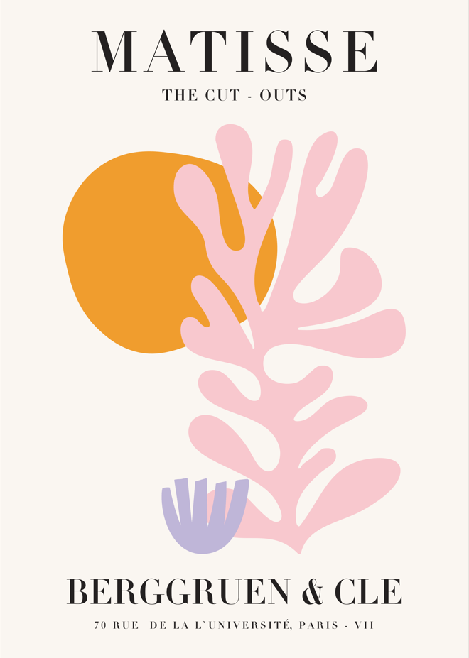 Coral Sol by Henri Matisse,frame