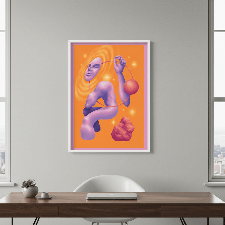 Cosmic Balance by Itamar Makover wall - art - picture - poster
