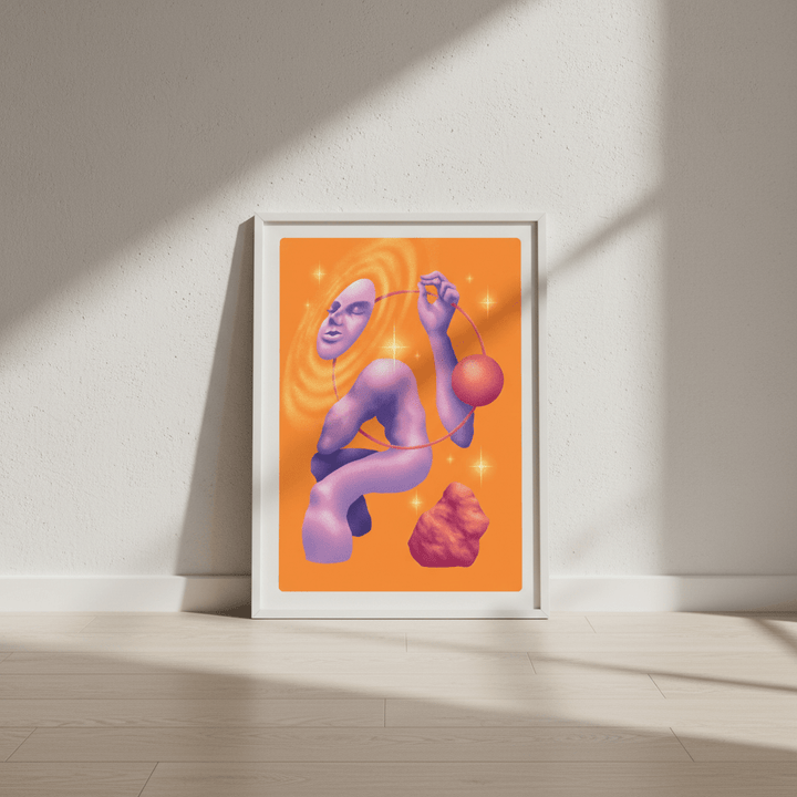 Cosmic Balance by Itamar Makover wall - art - picture - poster