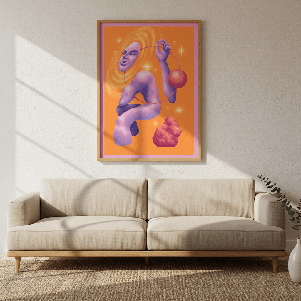 Cosmic Balance by Itamar Makover wall - art - picture - poster