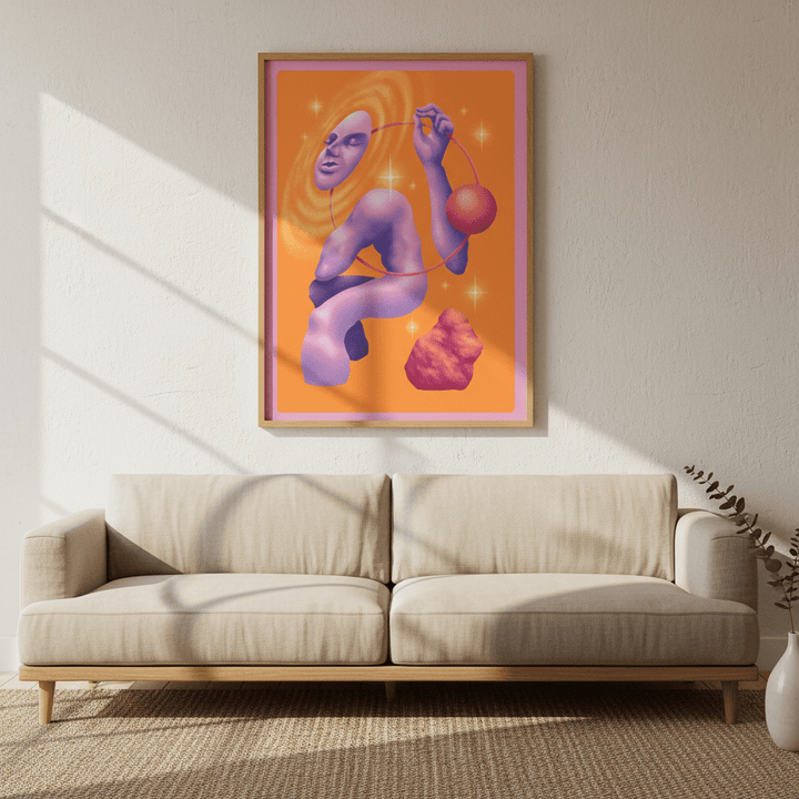 Cosmic Balance by Itamar Makover wall - art - picture - poster