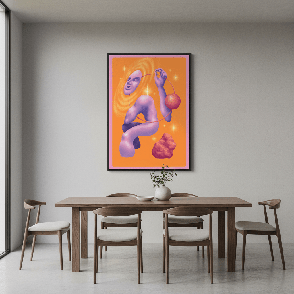 Cosmic Balance by Itamar Makover wall - art - picture - poster