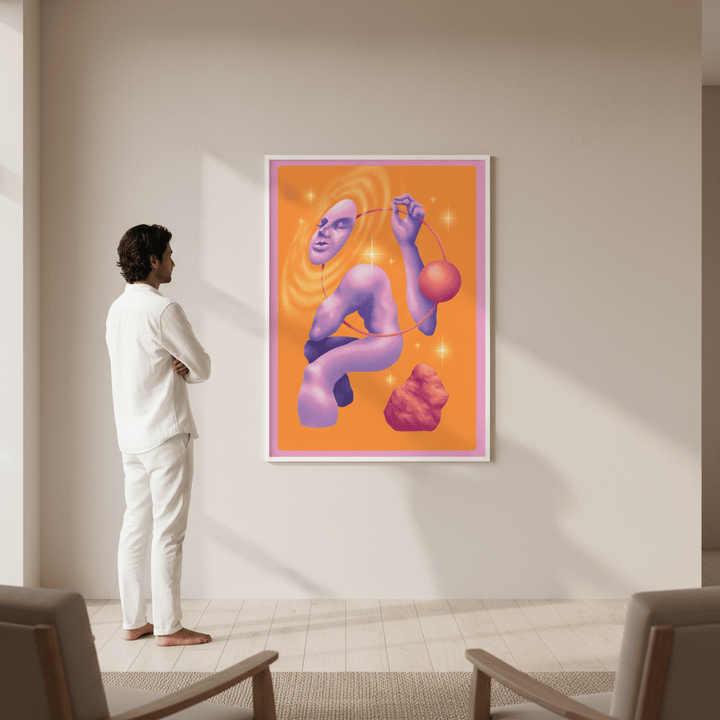 Cosmic Balance by Itamar Makover wall - art - picture - poster