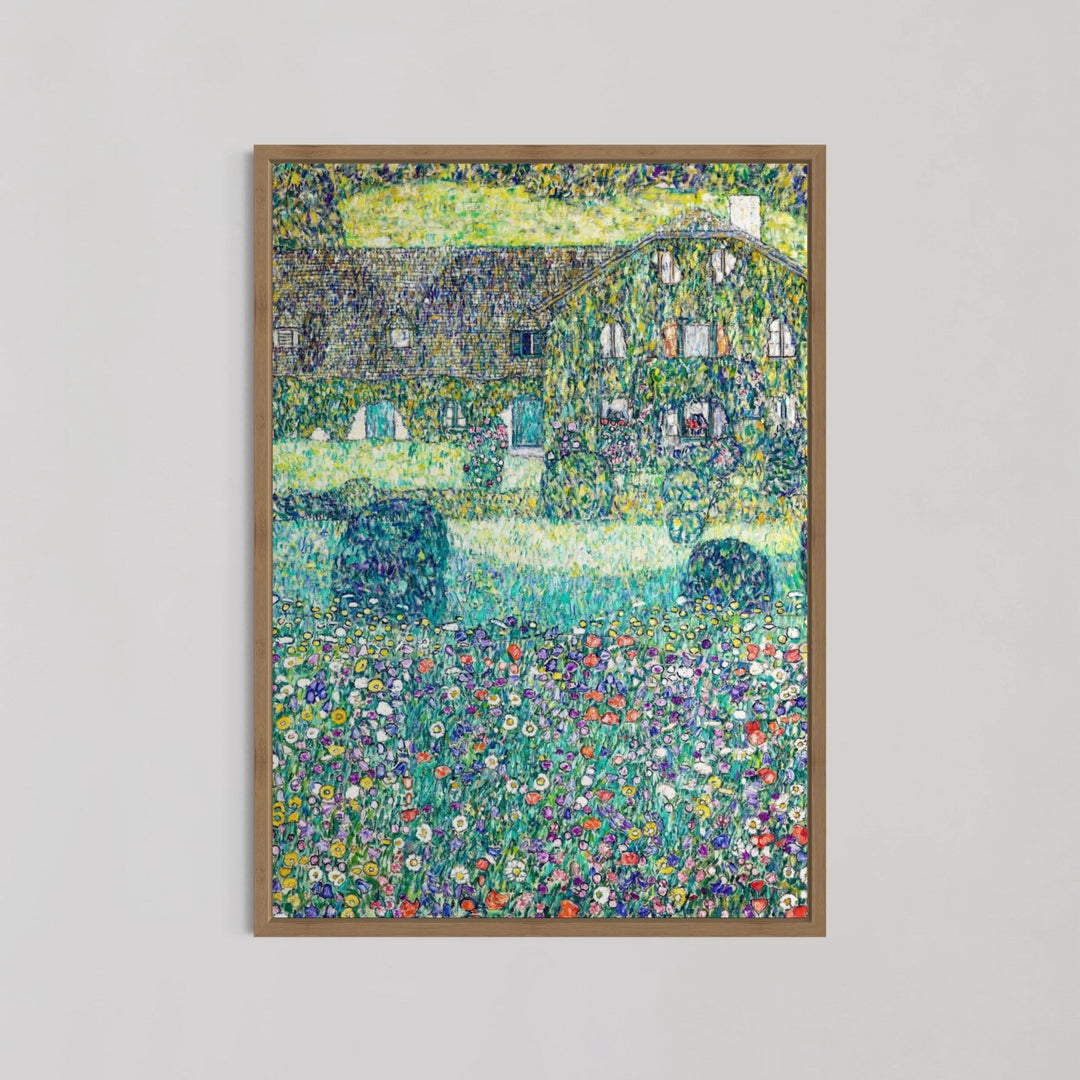 Country House on Lake Atter Wall Art by Gustav Klimt - Style My Wall