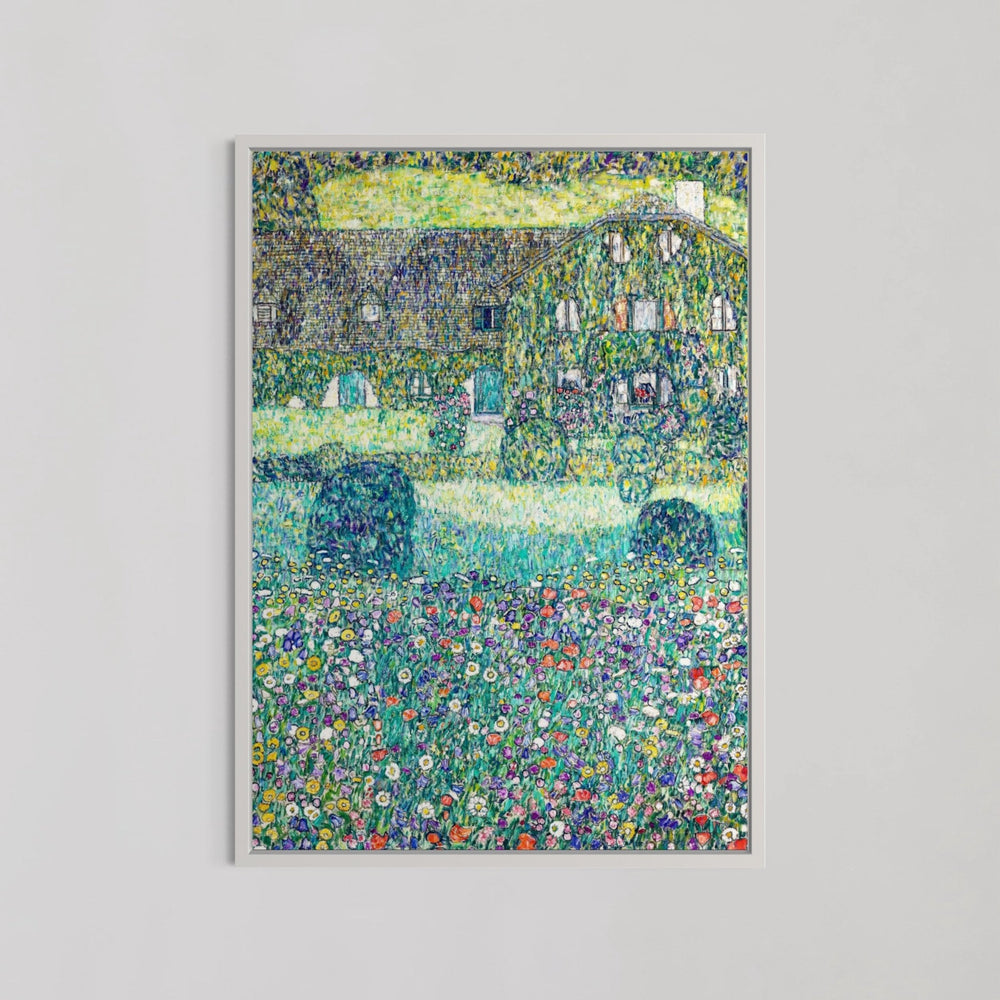 Country House on Lake Atter Wall Art by Gustav Klimt - Style My Wall