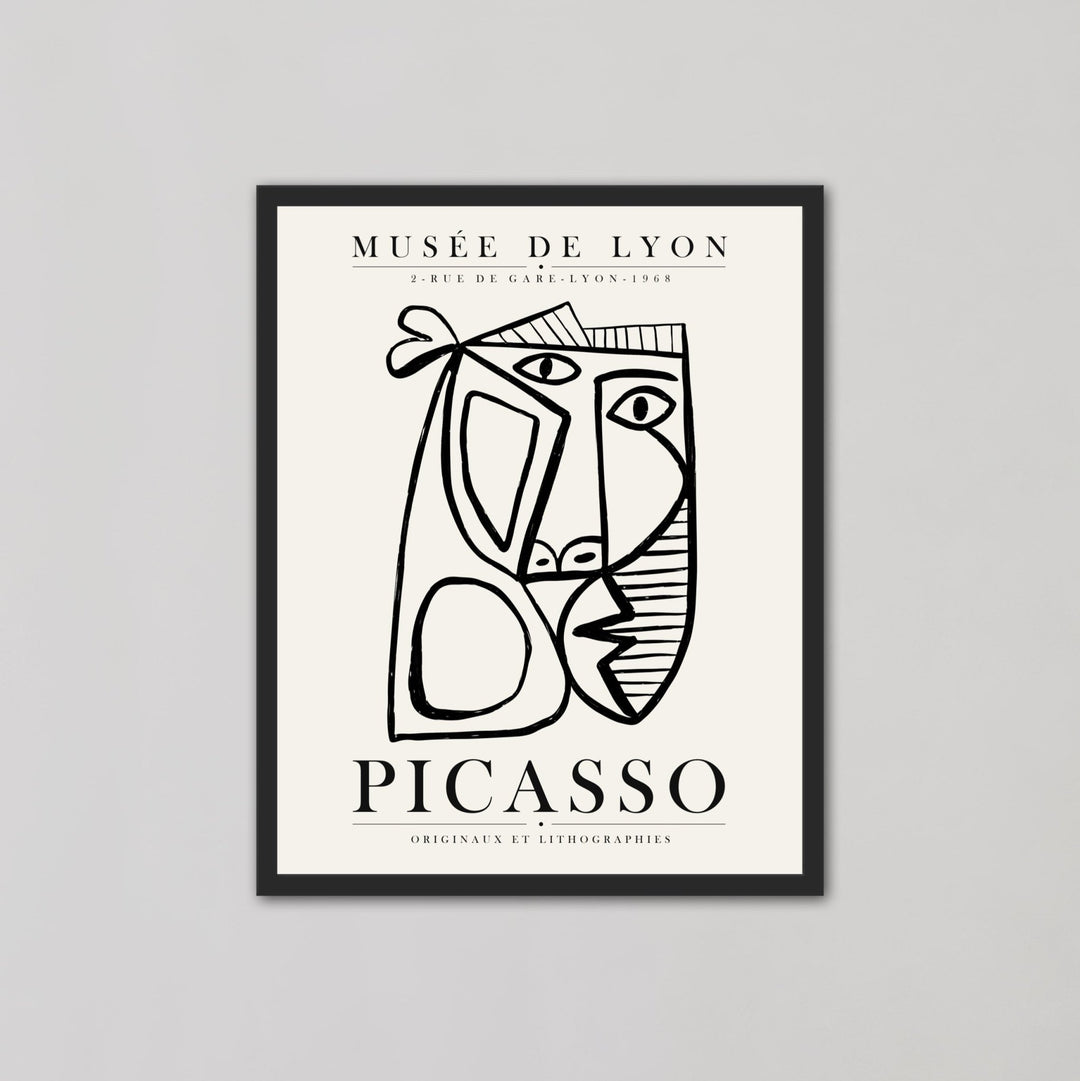 Couple Cubism Wall Art Prints by Pablo Picasso - Style My Wall