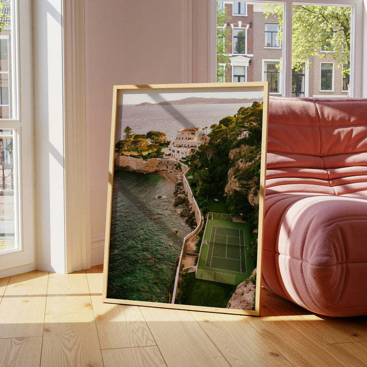 Courtside by the Coast by Carson Grzegorczyk wall - art - picture - poster