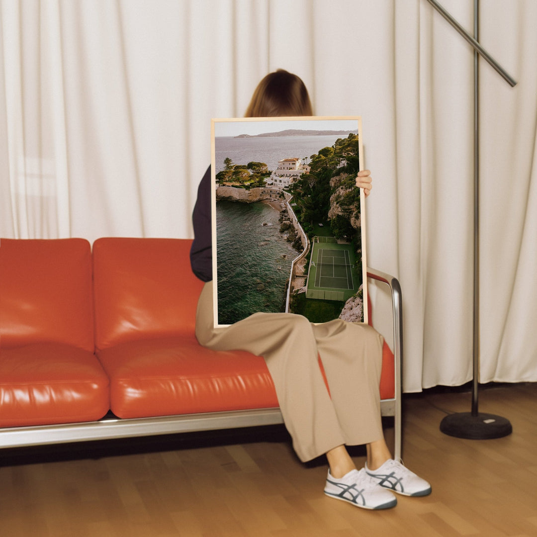 Courtside by the Coast by Carson Grzegorczyk wall - art - picture - poster