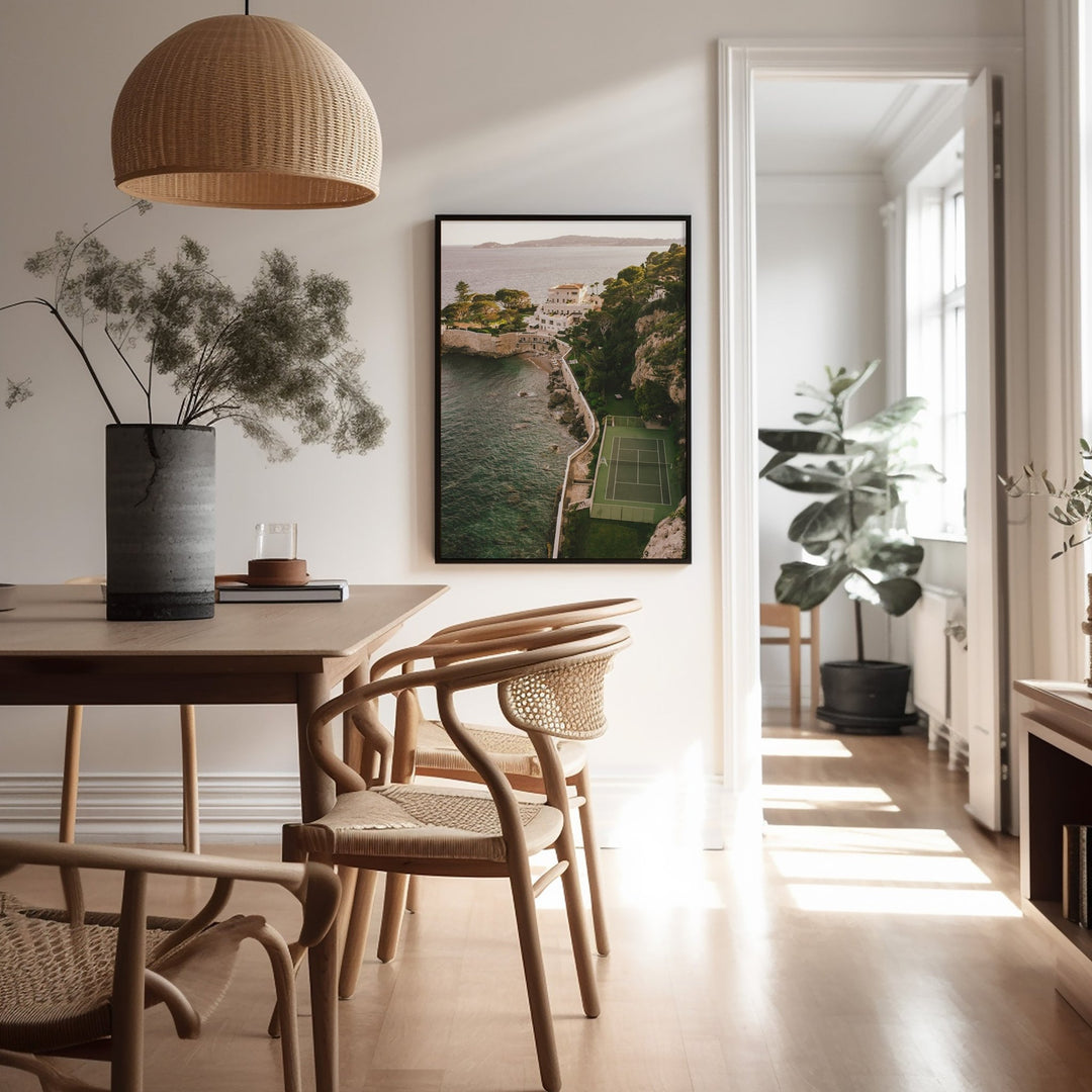 Courtside by the Coast by Carson Grzegorczyk wall - art - picture - poster