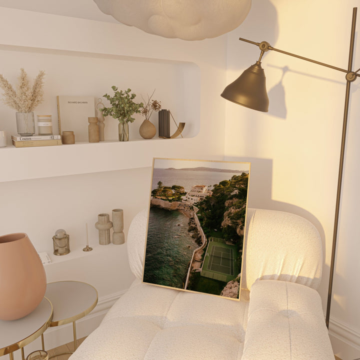 Courtside by the Coast by Carson Grzegorczyk wall - art - picture - poster