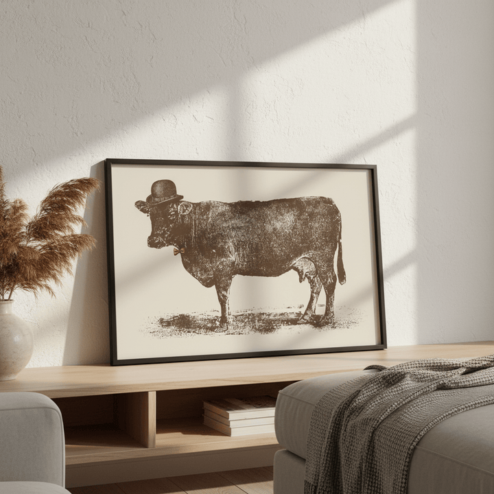 Cow Cow Nut by Florent Bodart wall - art - picture - poster