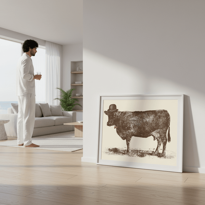 Cow Cow Nut by Florent Bodart wall - art - picture - poster
