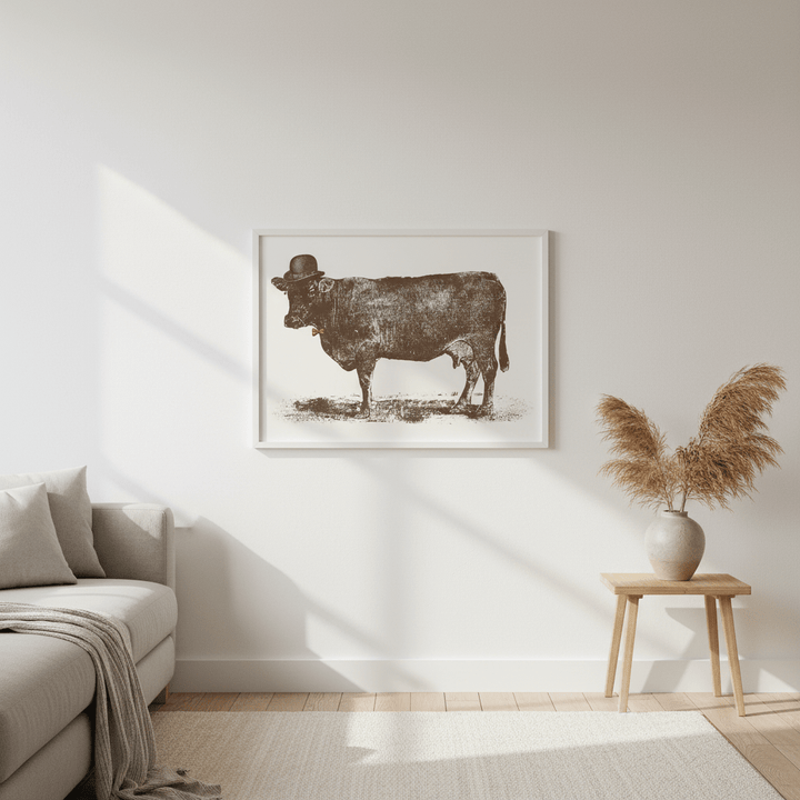 Cow Cow Nut by Florent Bodart wall - art - picture - poster