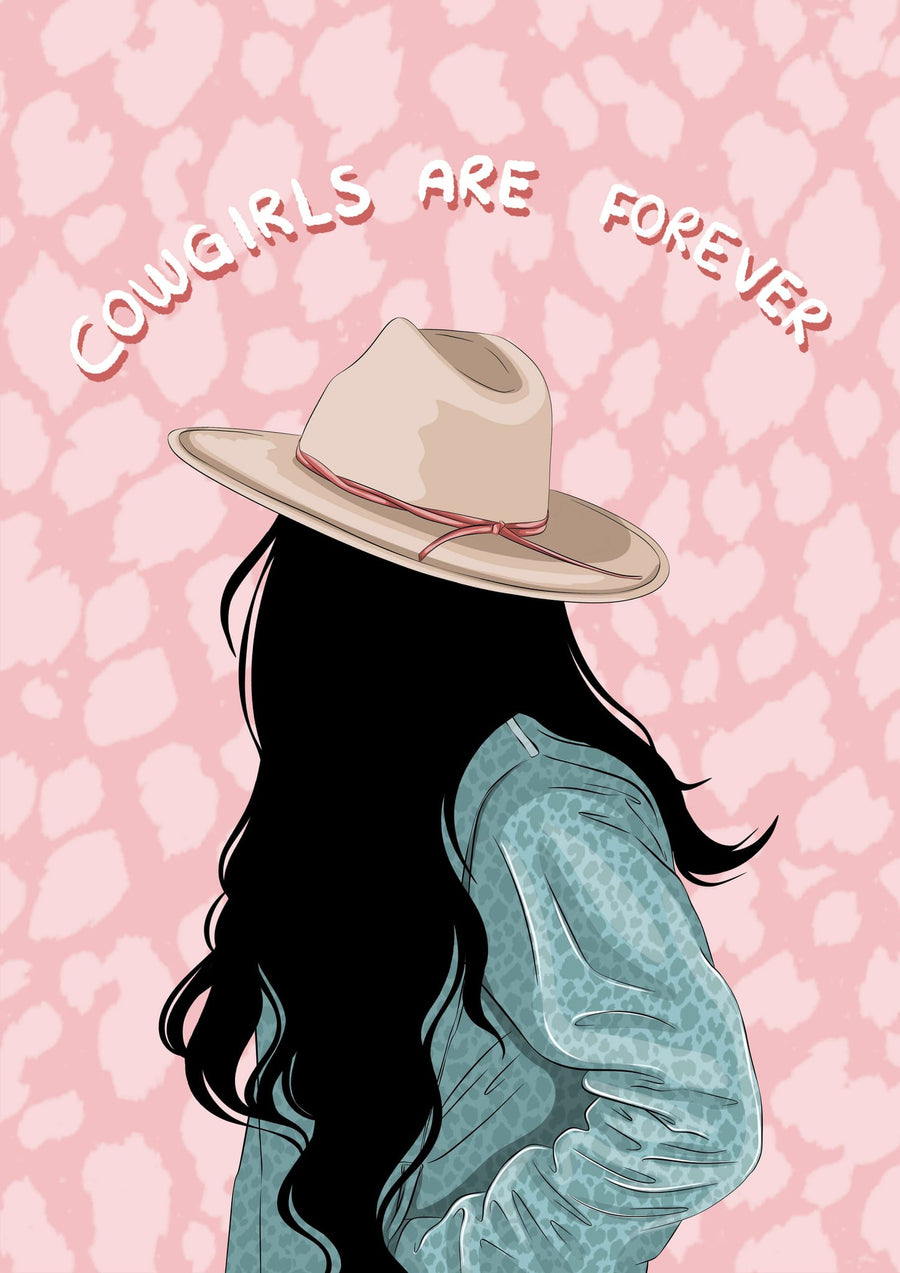 Cowgirls Are Forever By Lisen Vennesland | Art & Canvas Print