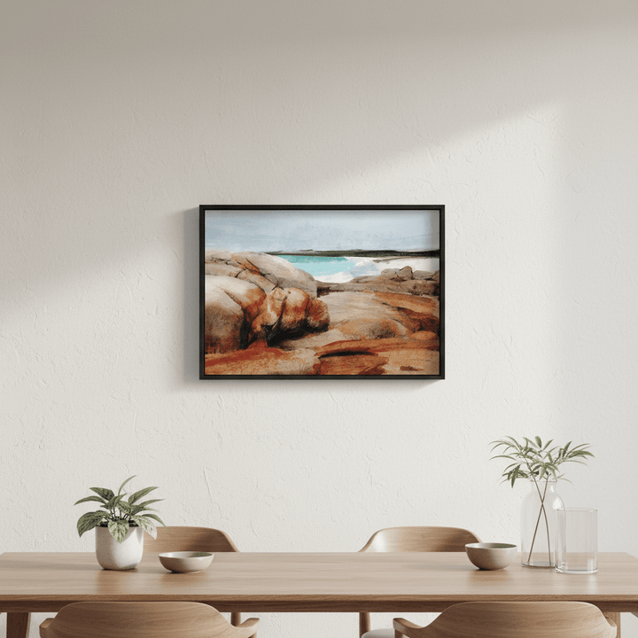Cozy Corner Beach by Deer Muskeeter wall - art - picture - poster