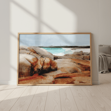 Cozy Corner Beach by Deer Muskeeter wall - art - picture - poster