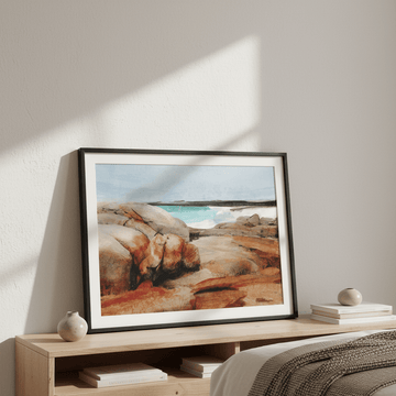 Cozy Corner Beach by Deer Muskeeter wall - art - picture - poster
