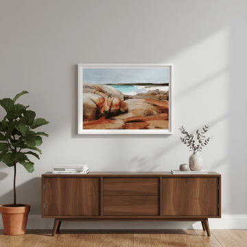 Cozy Corner Beach by Deer Muskeeter wall - art - picture - poster