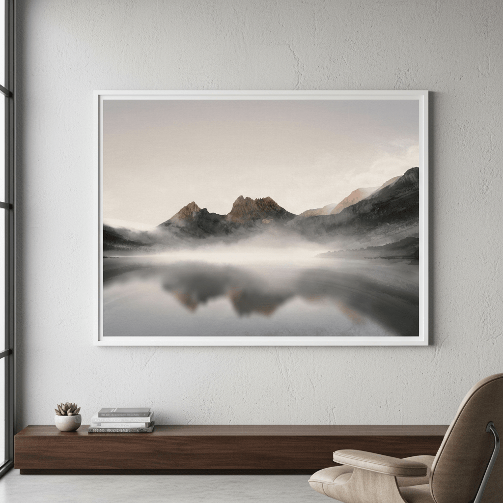 Cradle Mountain Sunrise Tasmania by Deer Muskeeter wall - art - picture - poster