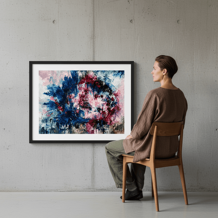 Crimson Tide Reverie by Angelina Ngo wall - art - picture - poster