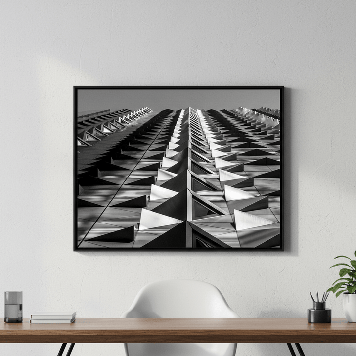 Crocodile Scale Building by Steven Scott wall - art - picture - poster