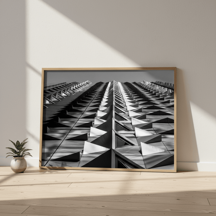 Crocodile Scale Building by Steven Scott wall - art - picture - poster