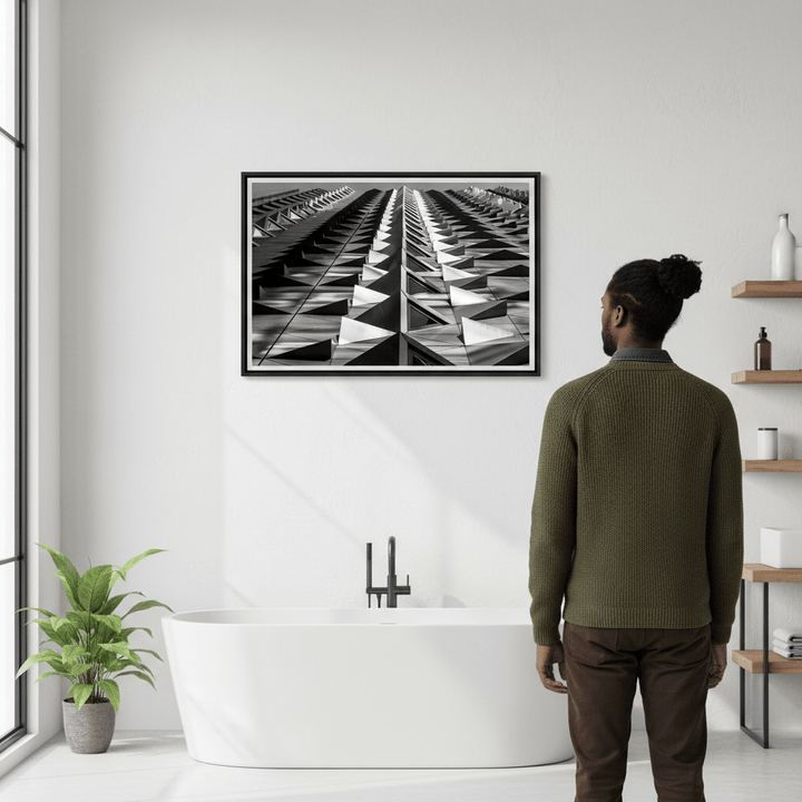 Crocodile Scale Building by Steven Scott wall - art - picture - poster