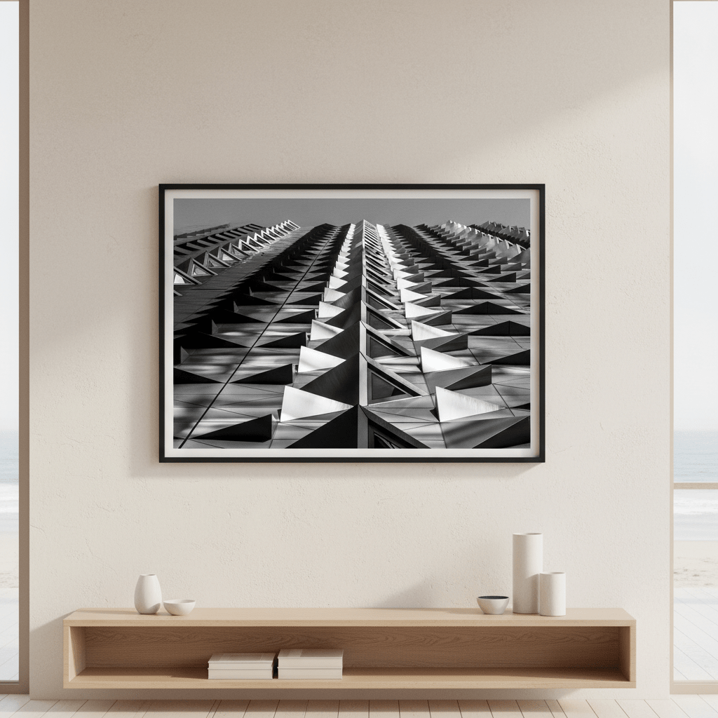 Crocodile Scale Building by Steven Scott wall - art - picture - poster