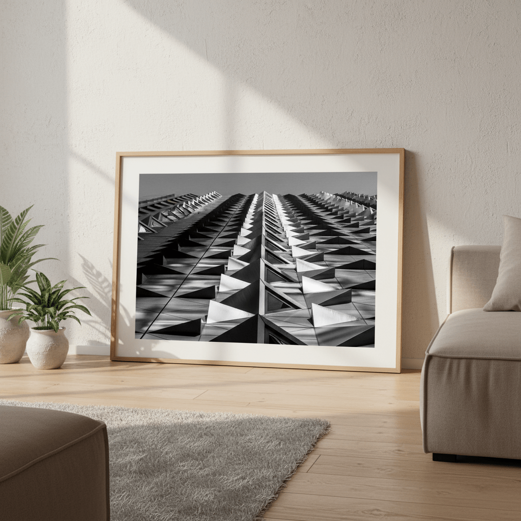 Crocodile Scale Building by Steven Scott wall - art - picture - poster