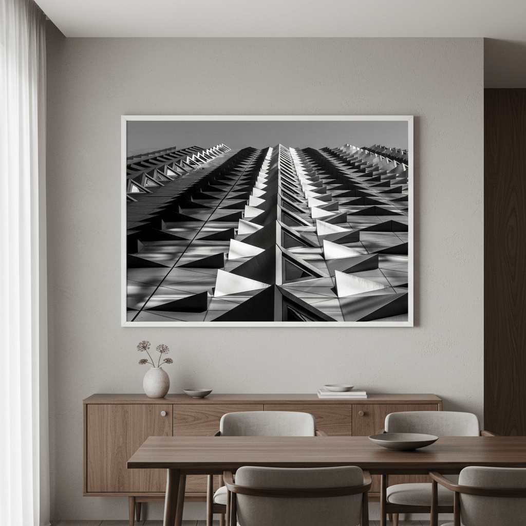 Crocodile Scale Building by Steven Scott wall - art - picture - poster