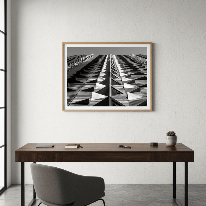 Crocodile Scale Building by Steven Scott wall - art - picture - poster