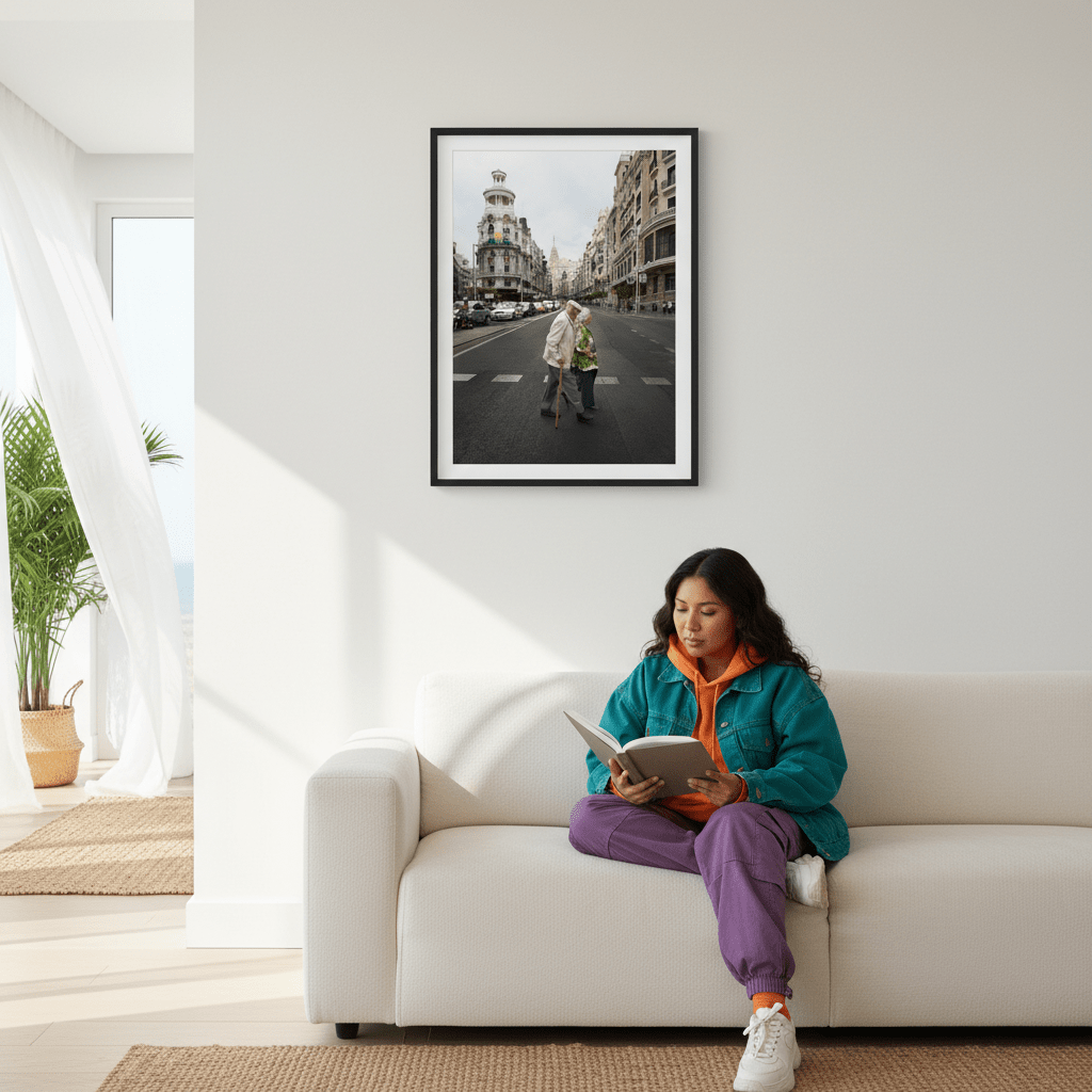 Crossing by Robin Skjoldborg wall - art - picture - poster