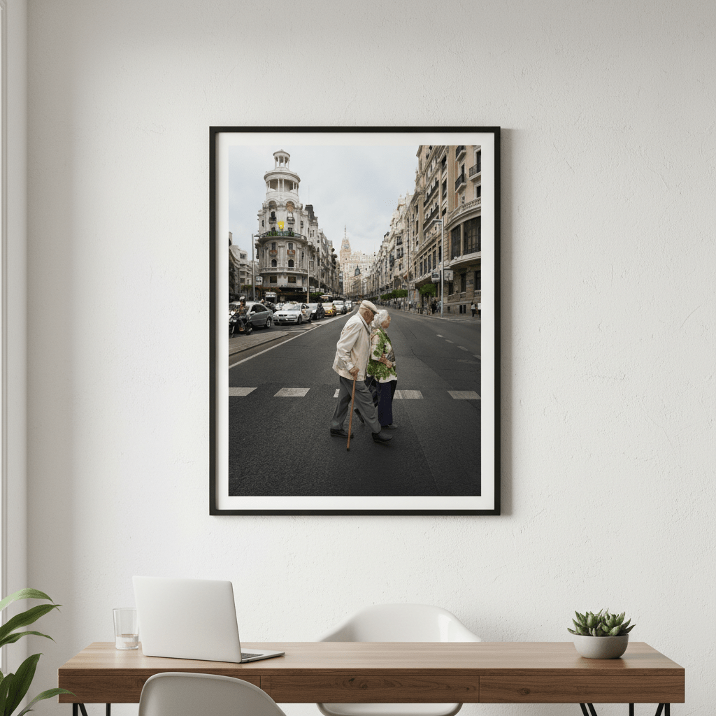 Crossing by Robin Skjoldborg wall - art - picture - poster