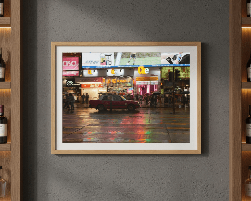 Crossing the City by Robin Skjoldborg wall - art - picture - poster