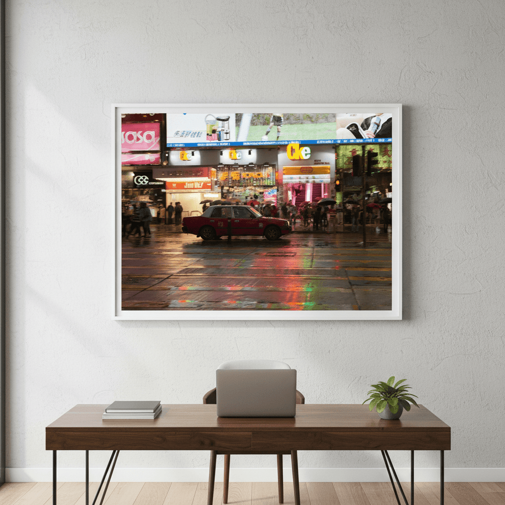 Crossing the City by Robin Skjoldborg wall - art - picture - poster