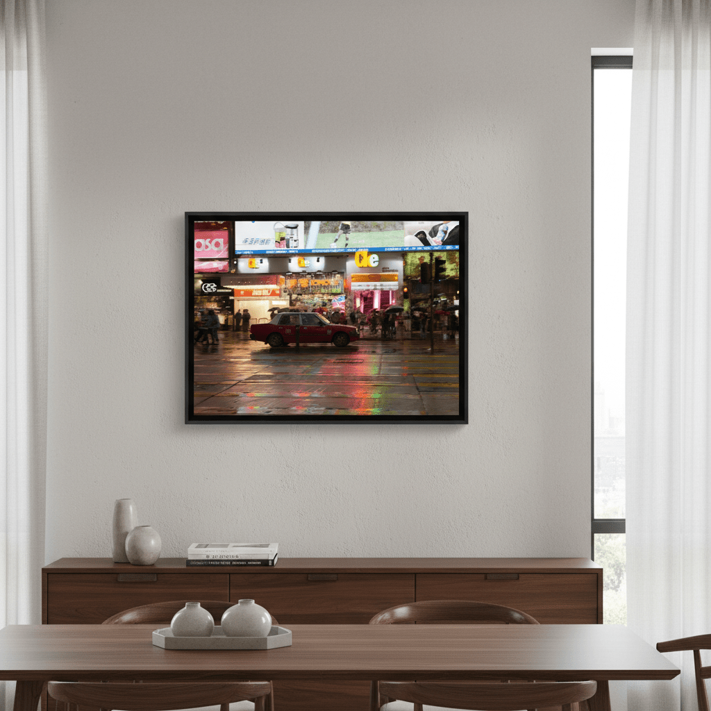 Crossing the City by Robin Skjoldborg wall - art - picture - poster