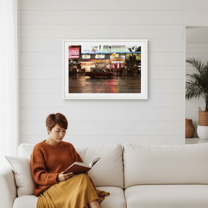 Crossing the City by Robin Skjoldborg wall - art - picture - poster