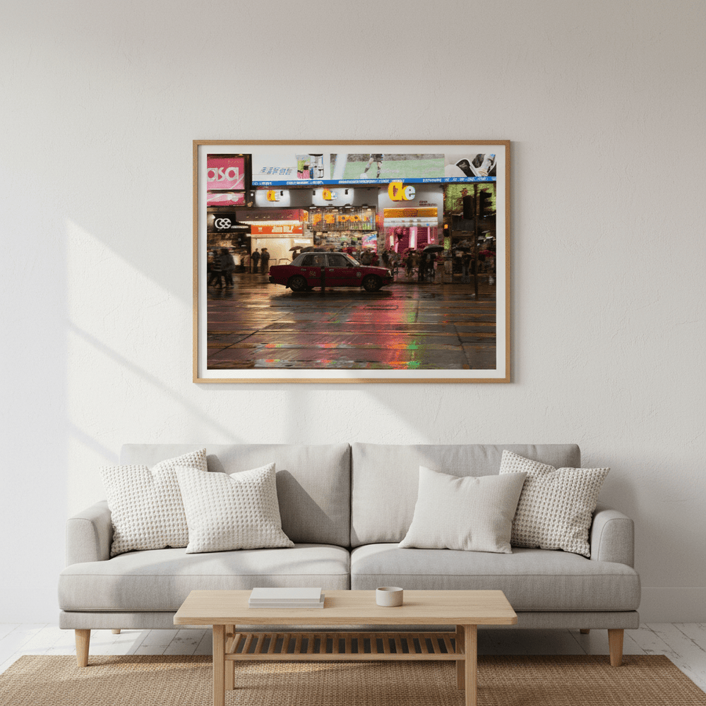 Crossing the City by Robin Skjoldborg wall - art - picture - poster