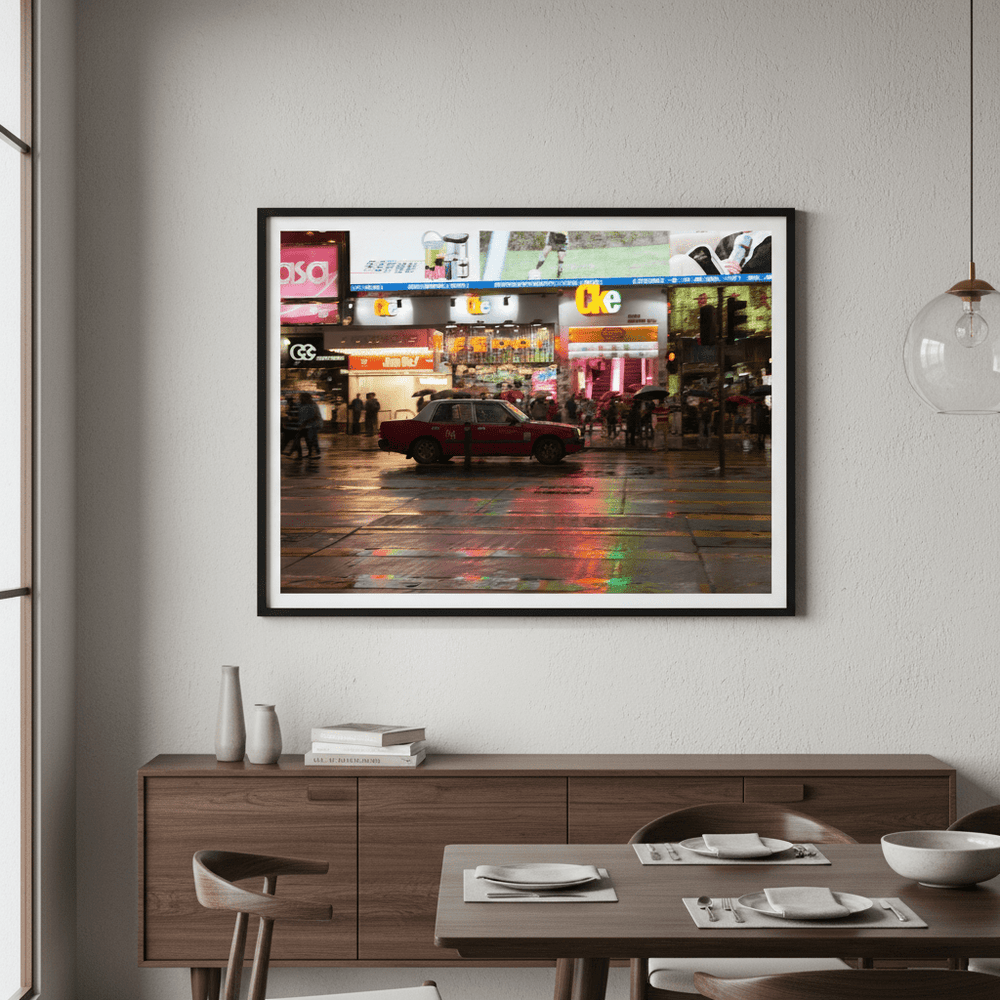 Crossing the City by Robin Skjoldborg wall - art - picture - poster
