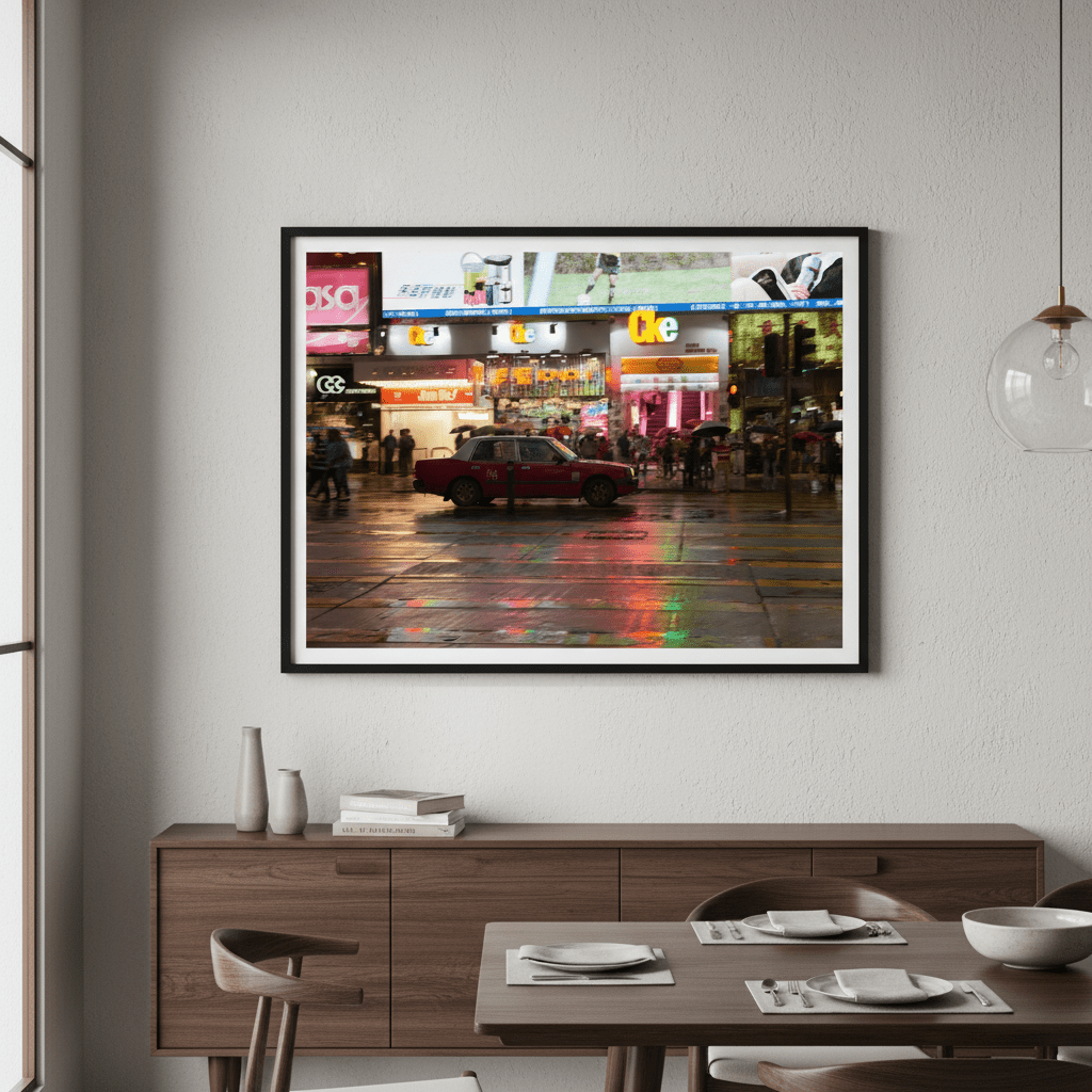 Crossing the City by Robin Skjoldborg wall - art - picture - poster