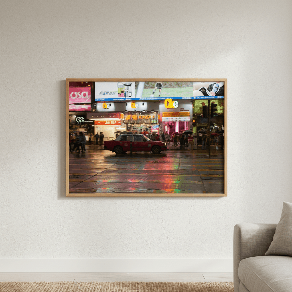 Crossing the City by Robin Skjoldborg wall - art - picture - poster