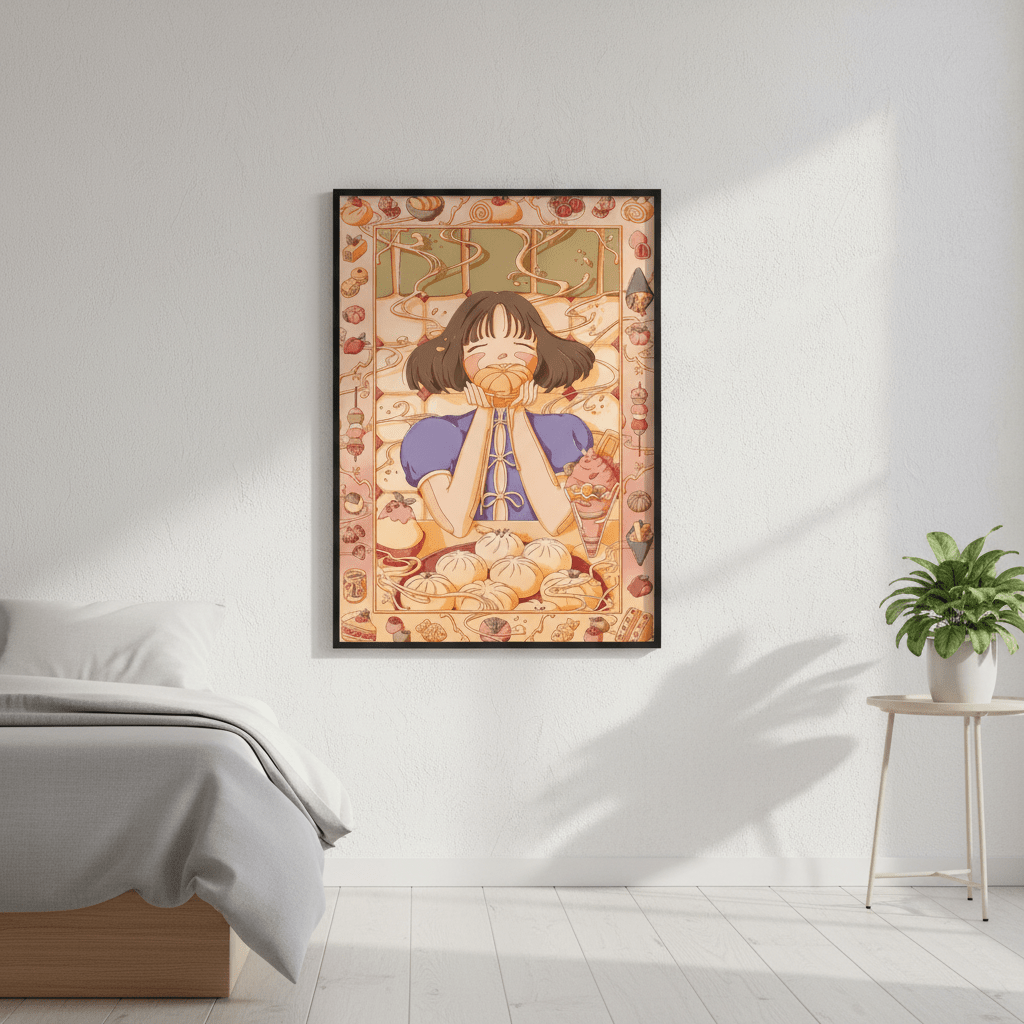 Custard Dreams by Lauren Ly wall - art - picture - poster