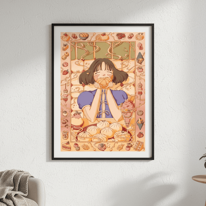 Custard Dreams by Lauren Ly wall - art - picture - poster