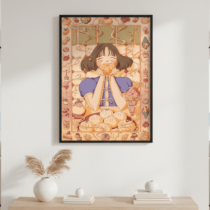 Custard Dreams by Lauren Ly wall - art - picture - poster