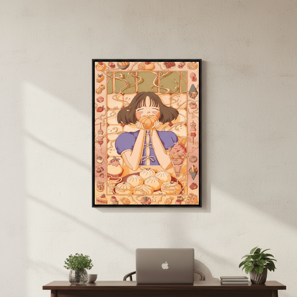 Custard Dreams by Lauren Ly wall - art - picture - poster