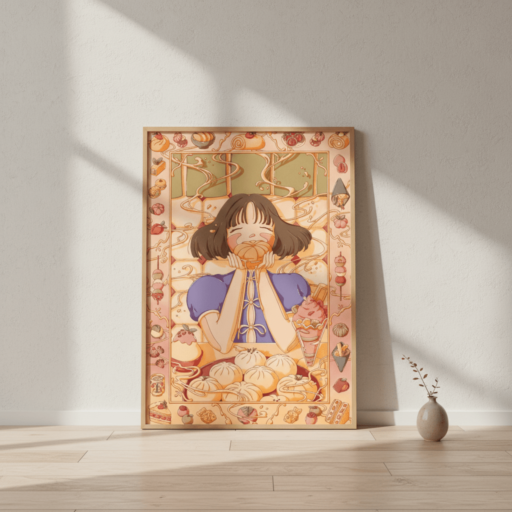 Custard Dreams by Lauren Ly wall - art - picture - poster