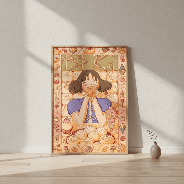 Custard Dreams by Lauren Ly wall - art - picture - poster